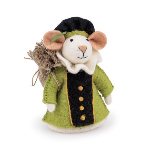 Pietermuis groen Sjaal met Verhaal