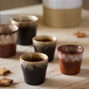 Poterie Lungo kop Caramel-Latte